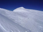 Вершинное плато Западной вершины Эльбруса.